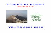 YIQUAN ACADEMY EVENTS