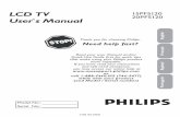 LCD TV User`s Manual - p4c.philips.com