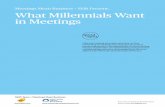 Meetings Mean Business + Skift Present: What Millennials ...