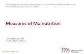 Measures of Malnutrition - National Academies