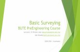 Basic Surveying BUTE PreEngineering Course