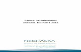 CRIME COMMISSION ANNUAL REPORT 2016 - Nebraska