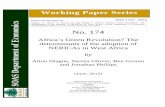 Working Paper Series - SOAS