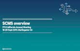 SCMS overview - ITS California