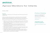 0003 Apnea Monitors for Infants - Aetna Better Health