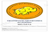TECHWOOD NETWORKS ACADEMY BIG DATA