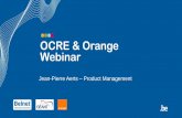 OCRE & Orange Webinar