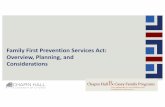 Family First Prevention Services Act: Overview, Planning ...