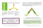 New Products from Colorado Boomerangs! HOW TO THROW ...