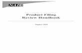 Product Filing Review Handbook