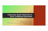 Classroom social networks in early childhood education