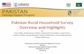 Pakistan Rural Household Survey Overview and Highlights