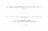 An Institutional Analysis of State-Market Relations in the ...