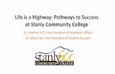 Life is a Highway: Pathways to Success at Stanly Community ...