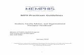 MPH Practicum Guidelines