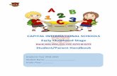 CAPITAL INTERNATIONAL SCHOOLS Early Childhood Stage