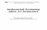 Industrial Training after 5 Semester