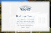 Bucknam Tavern - thefhs.org