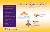 Fall Volume 2 The Capitalist - Western New Mexico University