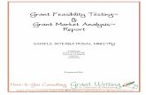 Grant Feasibility Testing Grant Market Analysis Report