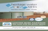 heritage water tanks