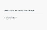 Statistical analysis using SPSS - uio.no