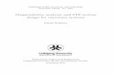 Diagnosability analysis and FDI system design for ...