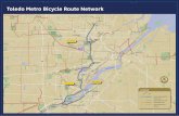 Toledo Metro Bicycle Route Network