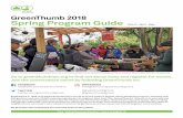GreenThumb 2018 Spring Program Guide