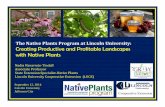 The Native Plants Program at Lincoln University: Creating ...
