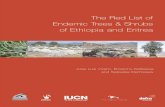The Red List of Endemic Trees & Shrubs of Ethiopia and Eritrea