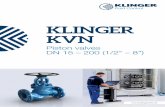 Piston valves DN 15 – 200 (1/2 – 8) - klinger.kfc.at