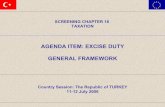 6-1-Excise Duty General Framework