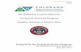 Air Pollution Control Division Technical Services Program ...