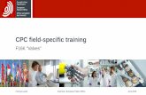 CPC field-specific training
