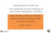 Introduction to CMI-16: The sixteenth annual meeting of ...