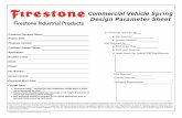 Commercial Vehicle Design Parameter Sheet