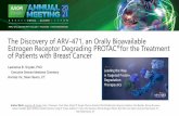 The Discovery of ARV-471, an Orally Bioavailable Estrogen ...