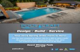 Design Build Service - Pool Craft