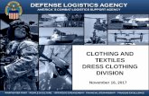 CLOTHING AND TEXTILES DRESS CLOTHING DIVISION
