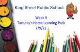 Tuesday’s Home Learning Pack Week 9 7/9/21 King Street ...