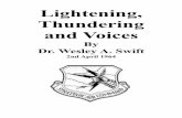 Lightening, Thundering and Voices - Christogenea