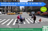 Riverside Dr at W72nd St & W79th St - NYC