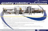 quality robotic solutions Keeping manufacturers ...