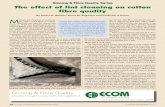 Ginning & Fibre Quality Series The effect of lint cleaning ...