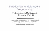 Introduction to Multi-Agent Programming