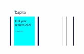Full year results 2020 - Capita