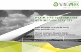 MAXIMIZING PERFORMANCE BY WINDFARM SERVICES