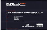 WORKING PAPER The Sandbox Handbook v1