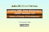 Justice XML Data Dictionary JXDD Version 3